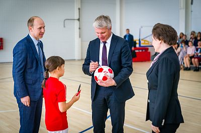 Министр спорта России посетил Когалым с рабочей поездкой
