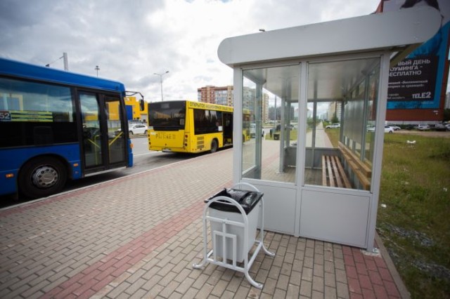 ​В Сургуте в этом году установят 15 новых автобусных павильонов