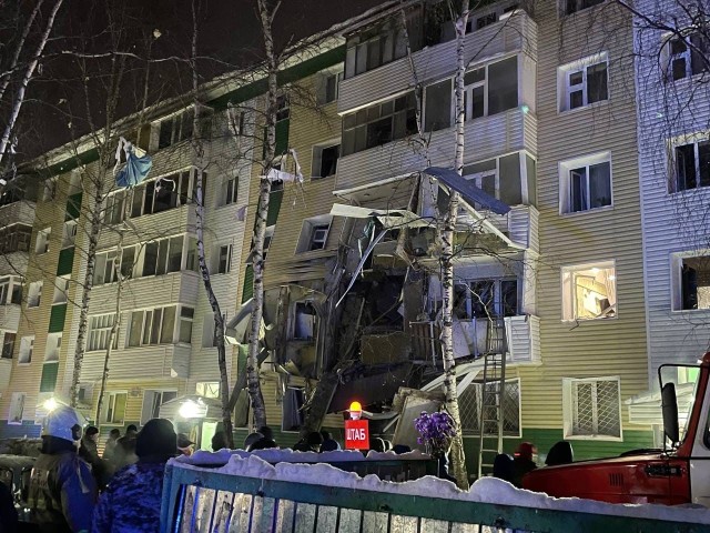 ​Взрыв газа в жилом доме Нижневартовска: главное