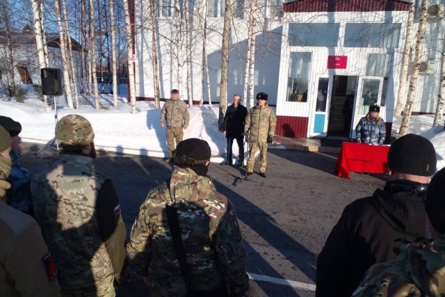 Бойцы ОМОН Нижневартовска вернулись из зоны СВО Бойцы ОМОН Нижневартовска вернулись из зоны СВО