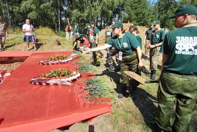 ​Поисковики Сургутского района обнаружили останки 47 советских солдат