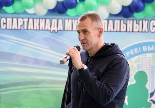 Андрей Трубецкой приветствует 70 участников Спартакиады муниципальных служащих