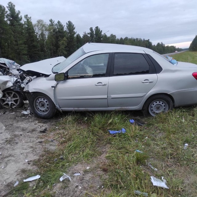 ​В ХМАО погиб выехавший на встречку водитель