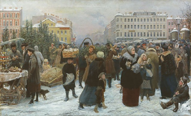 ​Как в старину в России отмечали Рождество Христово