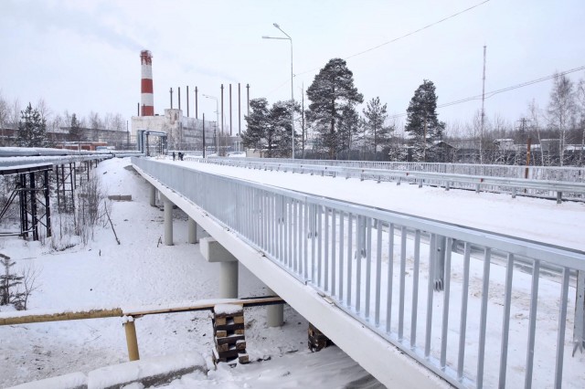 ​В Белом Яре за 51 млн рублей восстановили мост