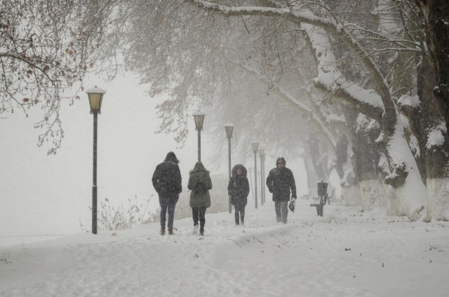 В Томске в понедельник ожидается похолодание до -7 градусов