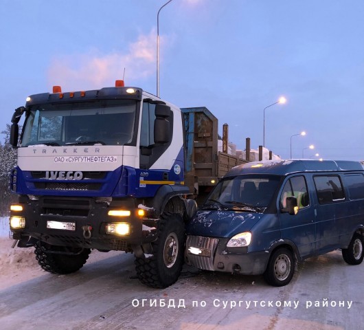 На дорогах Сургутского района выросло количество аварий с пострадавшими