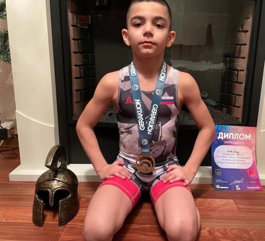 Юный спортсмен из Лянтора завоевал в Москве ​кубок Гераклиона