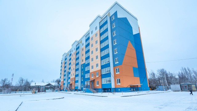 В Лянторе построили новый многоквартирный дом В Лянторе построили новый многоквартирный дом