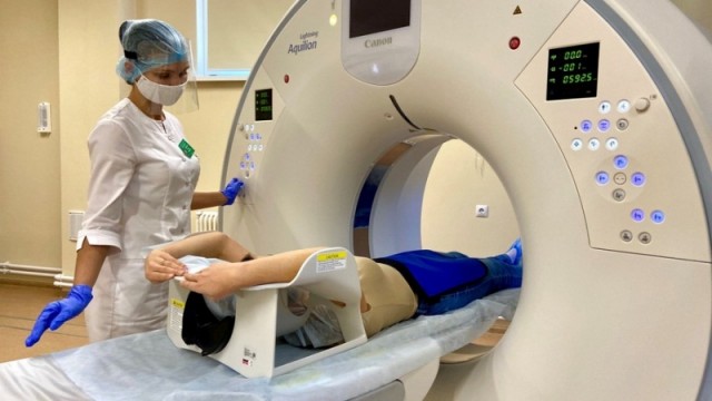 Тамбовская областная детская больница получила современный компьютерный томограф