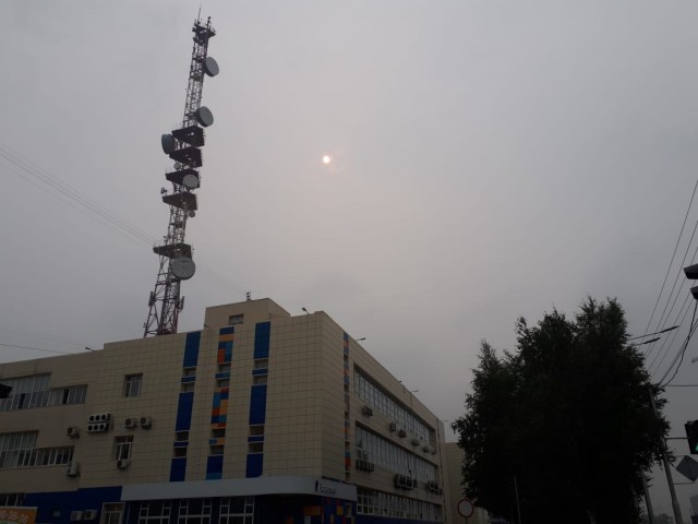 В Сургут дошёл смог от пожаров из других регионов