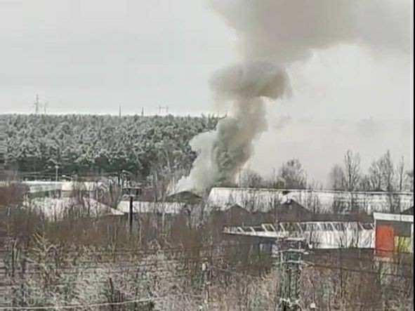 В МЧС назвали предварительную причину пожара в Солнечном
