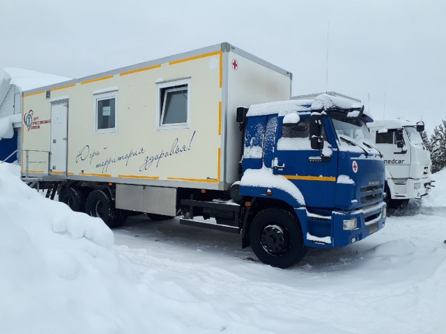 Поликлинику на колёсах посетили 250 жителей отдалённых поселений Сургутского района