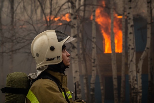 В Советском районе из-за пожара едва не остались без жилья более 20 семей