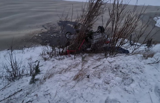 В Сургутском районе в одиночном ДТП скончался водитель