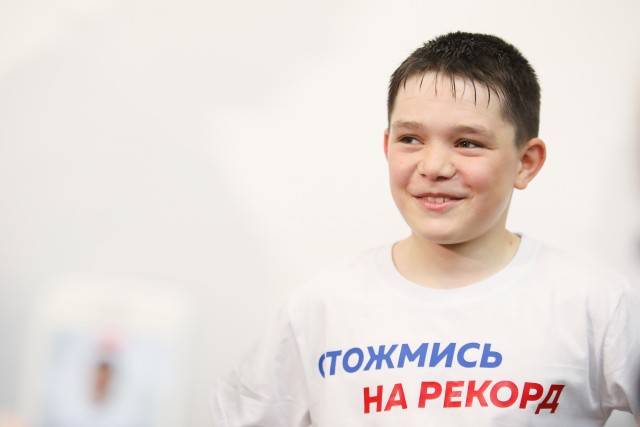 Мальчик-рекордсмен из Сургутского района засветится на большом экране