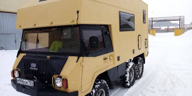 Уникальный дом на колесах создали на базе военной легенды в Сургуте