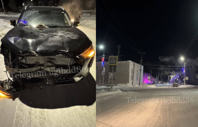 Пятилетняя девочка пострадала в жестком ДТП в небольшом поселке ХМАО