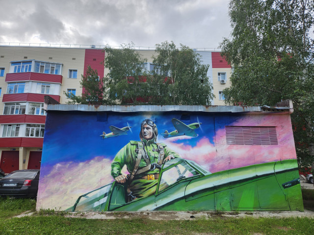 В Сургуте муралы с защитниками Родины украсят электроподстанции В Сургуте муралы с защитниками Родины украсят электроподстанции