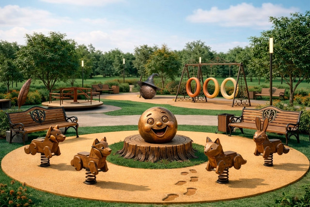 ​В городе нефтяников ХМАО появится театральный сквер. ФОТО