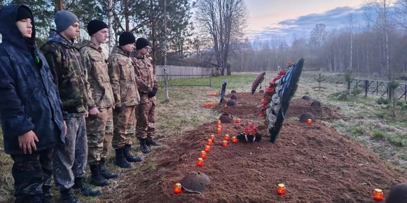 Школьники из Лянтора нашли в Тверской области останки двух бойцов Великой Отечественной войны