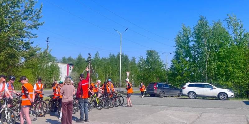 ​В Сургутском районе стартовал молодежный велопробег &laquo;Лянтор &ndash; Лямина &ndash; Лянтор&raquo;. ФОТО