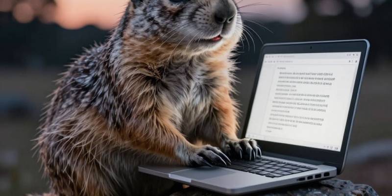 ​Суслик IT-специалист появился в крупном городе Сибири