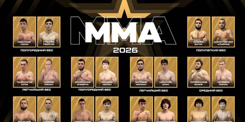 ​Стал известен состав участников Кубка главы Сургутского района по ММА. ФОТО