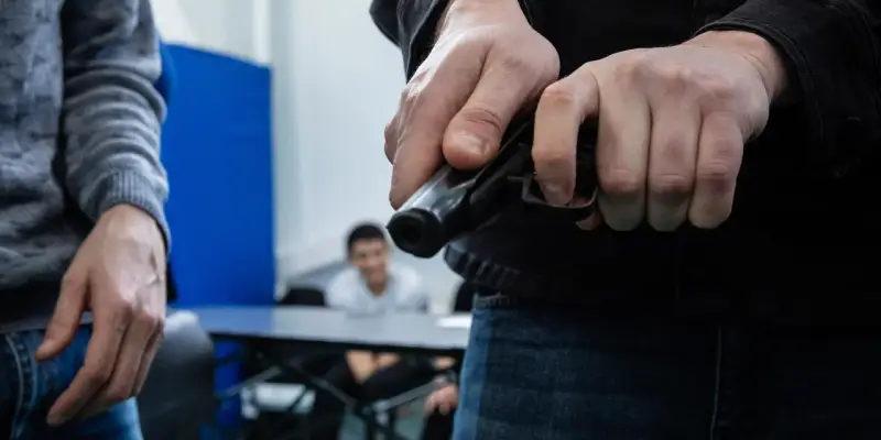 ​В столице ХМАО пьяная пара в автобусе устроила массовую драку и угрожала стрельбой