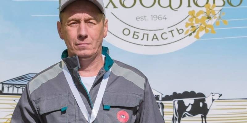 ​Югорчанин вошел в ТОП-5 лучших дояров России