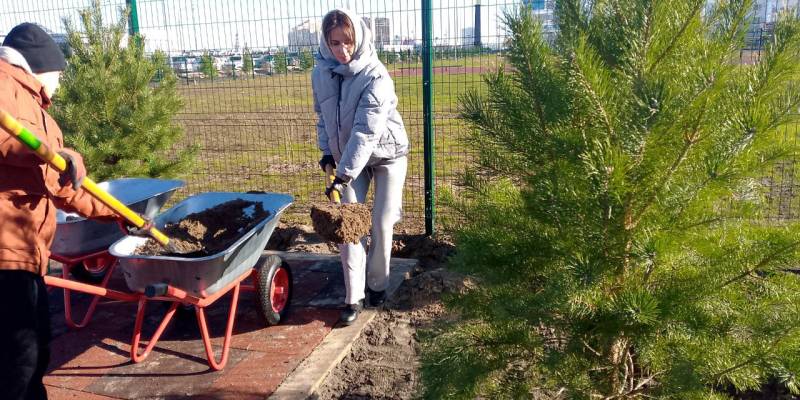 ​В Сургуте жители уникального ЖК присоединились к популярной экологической акции