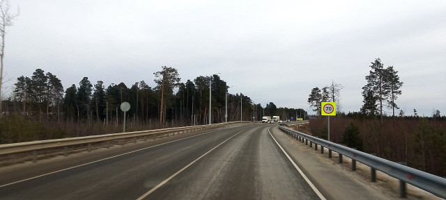 ​В ХМАО завершен капремонт важного участка дороги Сургут – Нижневартовск