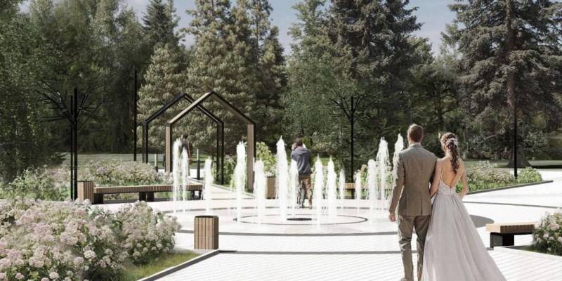 ​Появились эскизы невидимого фонтана, который появится в Сургуте. ФОТО