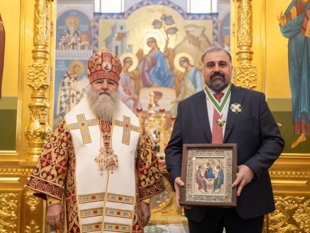 ​Гендиректор «ЮТэйр» получил орден РПЦ