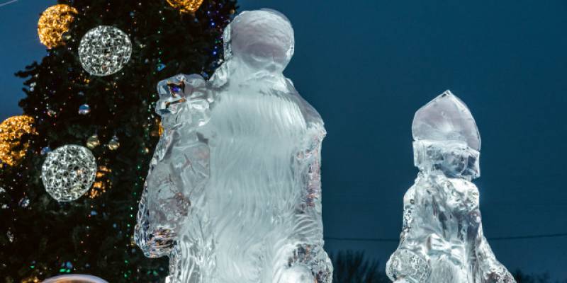 ​В Нижневартовске к Новому году появятся ледяной трон, чаши-ловушки и часовня