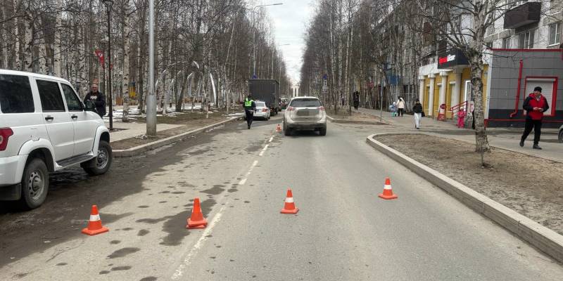 В ХМАО водитель Nissаn сбила на дороге 7-летнюю девочку