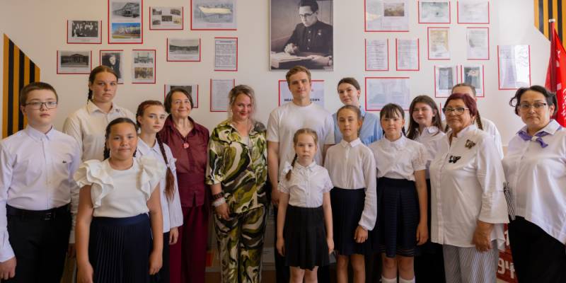 Потомки Героя Советского Союза Ивана Королькова посетили малую родину предка Потомки Героя Советского Союза Ивана Королькова посетили малую родину предка