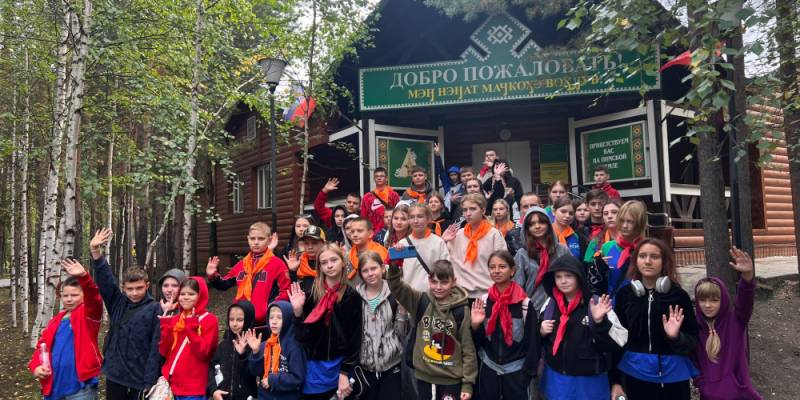 Лянторский этнографический музей принял юных гостей из Макеевки