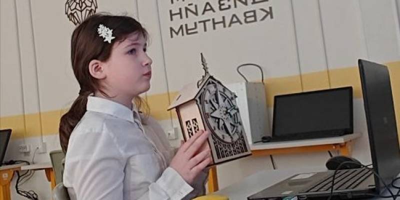 Школьница из Сургутского района - призер Всероссийского конкурса проектов 3D-моделирования