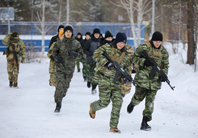 В Сургутском районе прошли молодежные патриотические сборы с участием 40 подростков