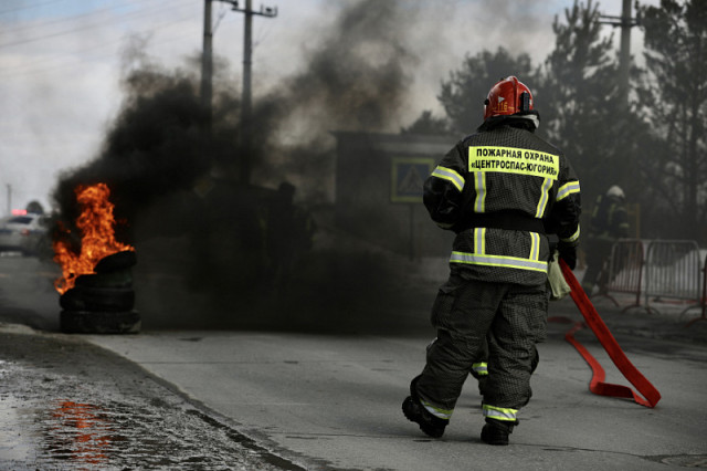 В Сургутском районе прошли масштабные учения по ликвидации аварии на котельной
