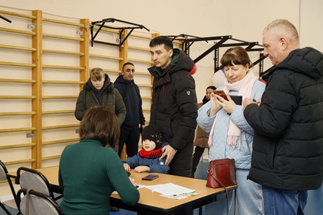 ​Более половины избирателей проголосовали в Сургутском районе на выборах президента