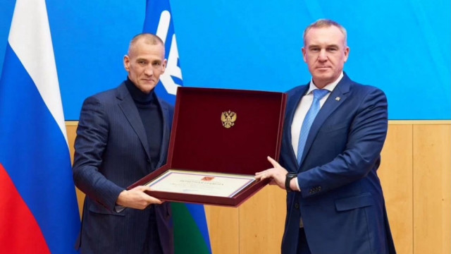 Андрей Трубецкой награжден Почетной грамотой Президента РФ