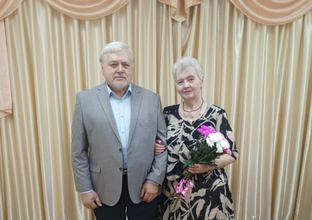 В Барсово чествовали юбиляров, отметивших 50 лет совместной жизни