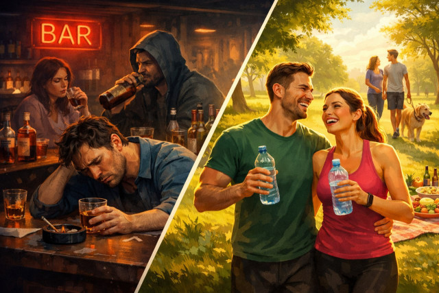 Счастливые не пьют