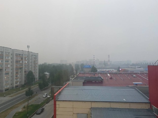 ​Из-за смога в Сургуте превышена норма содержания в воздухе диоксида азота