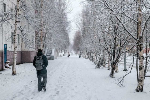 Жителей ХМАО предупредили о шквалистом ветре до 22 м/с и беспроглядной метели