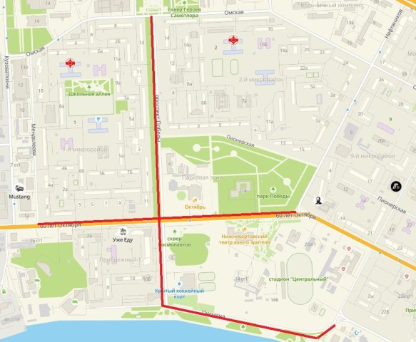В Нижневартовске 9 мая перекроют движение транспорта В Нижневартовске 9 мая перекроют движение транспорта
