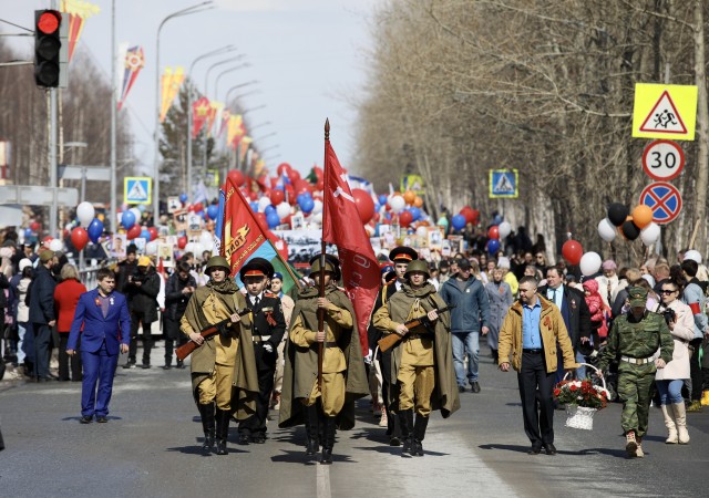 Власти Сургута обнародовали праздничную программу ко Дню Победы