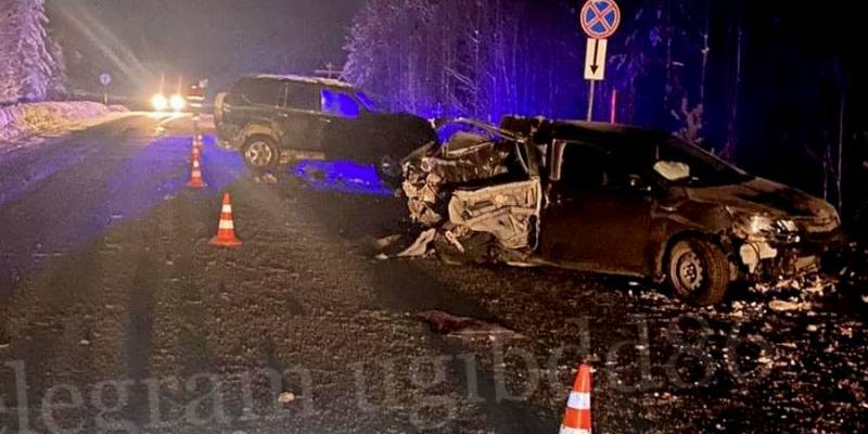 В ХМАО при столкновении с внедорожником погиб водитель KIA